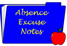 Absence Excuse Notes