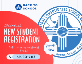 New Student Registration for 2022-2023