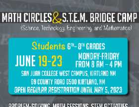Math Circles & S.T.E.M. Bridge CAMP
