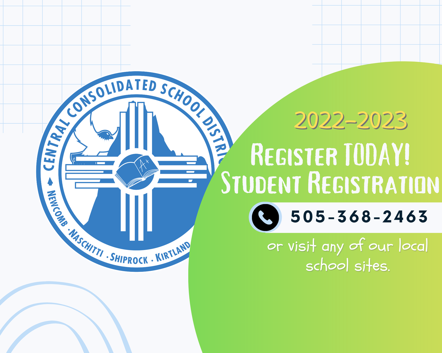 Register Today Back to School